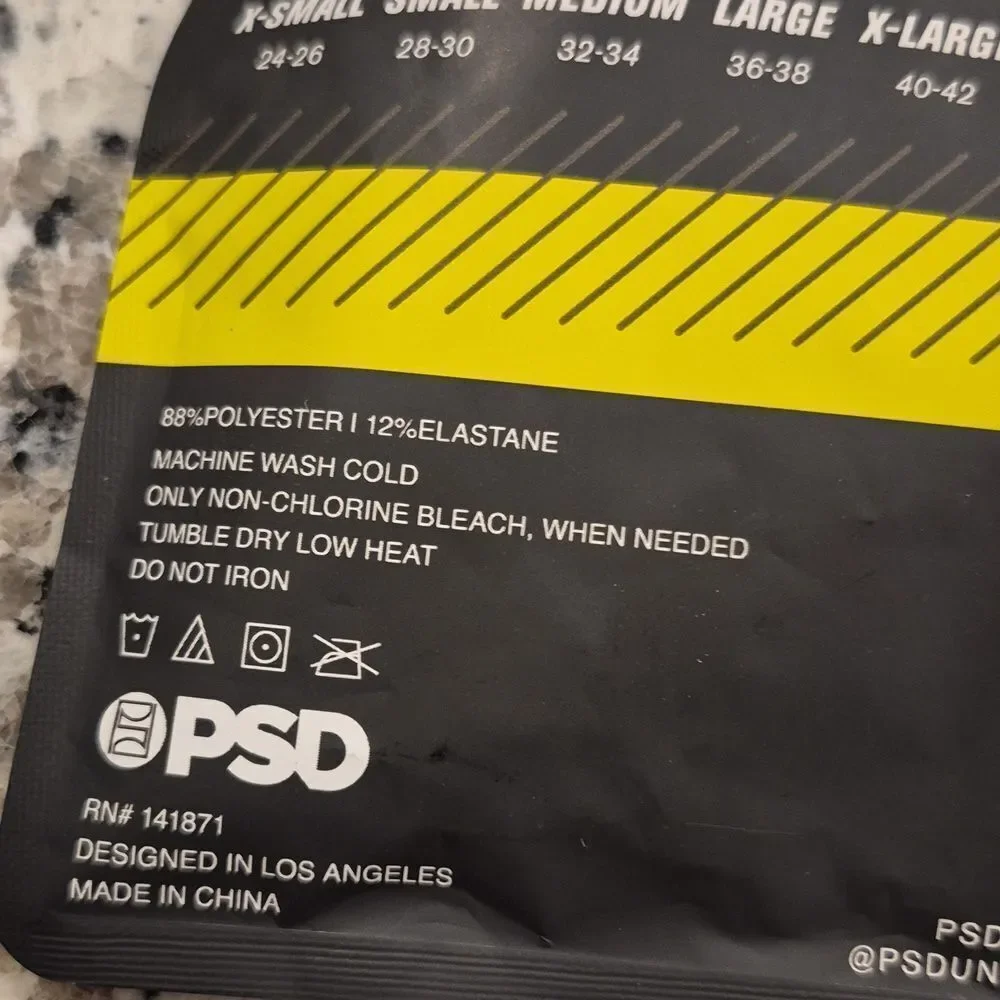 PSD Mens Boxer Brief- Underwear- Catch A Bag Monry These Size XL New